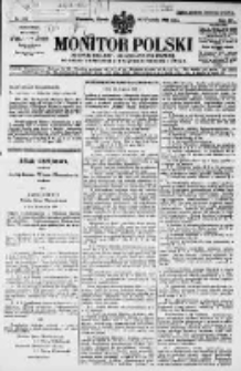 Monitor Polski. Dziennik Urzędowy Rzeczypospolitej Polskiej. 1929.09.10 R.12 nr208
