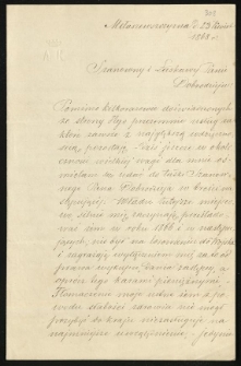 Listy od Klonowskiego Józefa