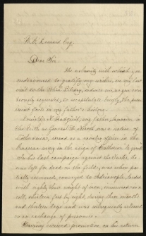 List od La Hale Charlotte