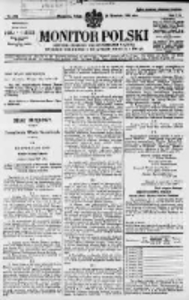 Monitor Polski. Dziennik Urzędowy Rzeczypospolitej Polskiej. 1929.09.28 R.12 nr224