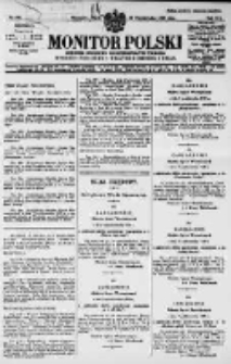 Monitor Polski. Dziennik Urzędowy Rzeczypospolitej Polskiej. 1929.10.18 R.12 nr241