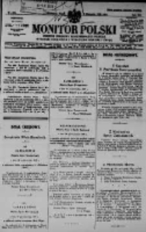 Monitor Polski. Dziennik Urzędowy Rzeczypospolitej Polskiej. 1929.11.08 R.12 nr258