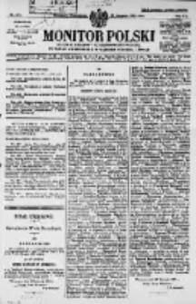 Monitor Polski. Dziennik Urzędowy Rzeczypospolitej Polskiej. 1929.11.25 R.12 nr271