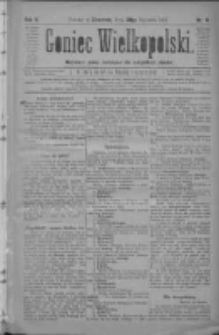 Goniec Wielkopolski: najtańsze pismo codzienne dla wszystkich stan&oacute;w 1881.01.20 R.5 Nr15