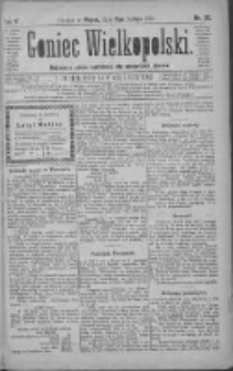 Goniec Wielkopolski: najtańsze pismo codzienne dla wszystkich stan&oacute;w 1881.02.11 R.5 Nr33