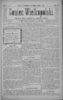 Goniec Wielkopolski: najtańsze pismo codzienne dla wszystkich stan&oacute;w 1881.02.12 R.5 Nr34