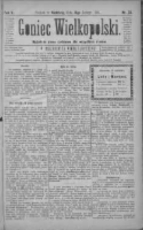 Goniec Wielkopolski: najtańsze pismo codzienne dla wszystkich stan&oacute;w 1881.02.13 R.5 Nr35