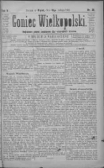 Goniec Wielkopolski: najtańsze pismo codzienne dla wszystkich stan&oacute;w 1881.02.18 R.5 Nr39