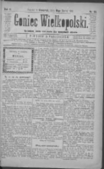 Goniec Wielkopolski: najtańsze pismo codzienne dla wszystkich stan&oacute;w 1881.03.10 R.5 Nr56