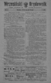 Wrzesiński Orędownik: organ urzędowy na powiat wrzesiński = Wreschener Stadt- und Kreisblatt: amtlicher Anzeiger f&uuml;r den Kreis Wreschen 1920.01.20 R.2 Nr9