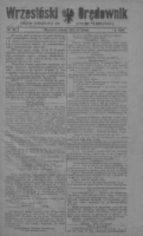 Wrzesiński Orędownik: organ urzędowy na powiat wrzesiński = Wreschener Stadt- und Kreisblatt: amtlicher Anzeiger f&uuml;r den Kreis Wreschen 1920.02.14 R.2 Nr19
