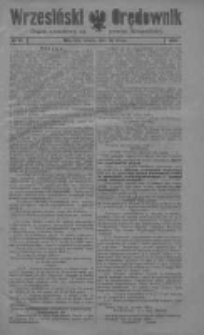 Wrzesiński Orędownik: organ urzędowy na powiat wrzesiński = Wreschener Stadt- und Kreisblatt: amtlicher Anzeiger f&uuml;r den Kreis Wreschen 1920.02.28 R.2 Nr25