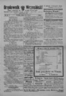 Orędownik Wrzesiński: organ urzędowy na powiat wrzesiński 1920.03.27 R.2 Nr37
