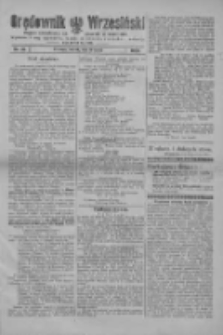 Orędownik Wrzesiński: organ urzędowy na powiat wrzesiński 1920.03.30 R.2 Nr38