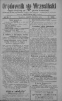 Orędownik Wrzesiński: organ urzędowy na powiat wrzesiński 1920.05.13 R.2 Nr55