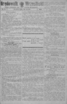 Orędownik Wrzesiński: organ urzędowy na powiat wrzesiński 1920.07.03 R.2 Nr71