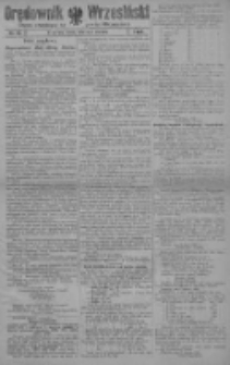 Orędownik Wrzesiński: organ urzędowy na powiat wrzesiński 1920.08.04 R.2 Nr81