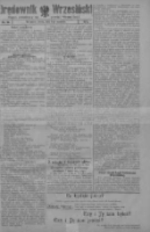 Orędownik Wrzesiński: organ urzędowy na powiat wrzesiński 1920.09.08 R.2 Nr91