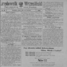 Orędownik Wrzesiński: organ urzędowy na powiat wrzesiński 1920.09.11 R.2 Nr92