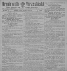 Orędownik Wrzesiński: organ urzędowy na powiat wrzesiński 1920.11.20 R.2 Nr113