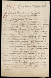 List od Mianowskiego Józefa