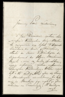 List od Miesiałowicza J. Eustachego