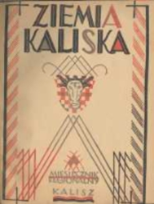 Ziemia Kaliska. 1930 R.1 nr4-5