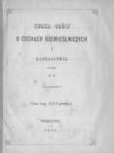 Kilka sł&oacute;w o cechach rzemieślniczych i garbarstwie