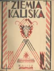 Ziemia Kaliska. 1930 R.1 nr3