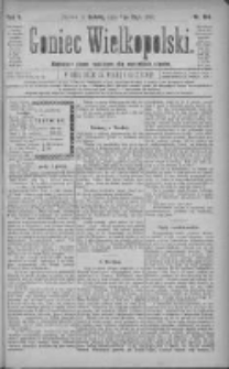 Goniec Wielkopolski: najtańsze pismo codzienne dla wszystkich stan&oacute;w 1881.05.07 R.5 Nr104