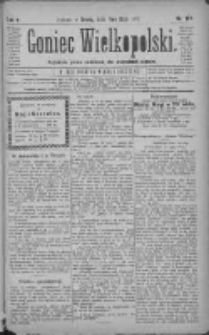 Goniec Wielkopolski: najtańsze pismo codzienne dla wszystkich stan&oacute;w 1881.05.11 R.5 Nr107