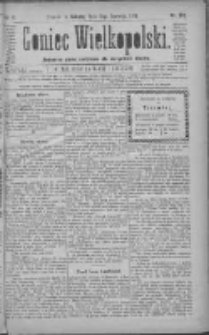 Goniec Wielkopolski: najtańsze pismo codzienne dla wszystkich stan&oacute;w 1881.06.12 R.5 Nr132