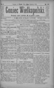 Goniec Wielkopolski: najtańsze pismo codzienne dla wszystkich stan&oacute;w 1881.06.24 R.5 Nr142