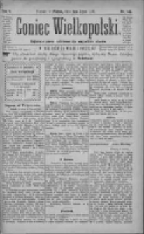 Goniec Wielkopolski: najtańsze pismo codzienne dla wszystkich stan&oacute;w 1881.07.01 R.5 Nr147