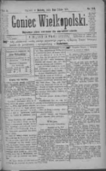 Goniec Wielkopolski: najtańsze pismo codzienne dla wszystkich stan&oacute;w 1881.07.09 R.5 Nr154