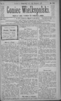 Goniec Wielkopolski: najtańsze pismo codzienne dla wszystkich stan&oacute;w 1881.08.11 R.5 Nr182