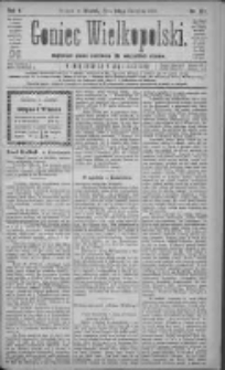 Goniec Wielkopolski: najtańsze pismo codzienne dla wszystkich stan&oacute;w 1881.08.23 R.5 Nr191