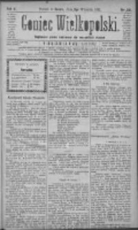 Goniec Wielkopolski: najtańsze pismo codzienne dla wszystkich stan&oacute;w 1881.09.03 R.5 Nr201