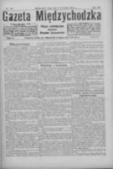 Gazeta Międzychodzka: pismo poświęcone obronie Kres&oacute;w Zachodnich 1925.09.09 R.3 Nr105