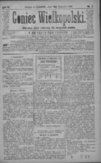 Goniec Wielkopolski: najtańsze pismo codzienne dla wszystkich stan&oacute;w 1880.01.08 R.4 Nr5