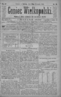 Goniec Wielkopolski: najtańsze pismo codzienne dla wszystkich stan&oacute;w 1880.01.24 R.4 Nr19