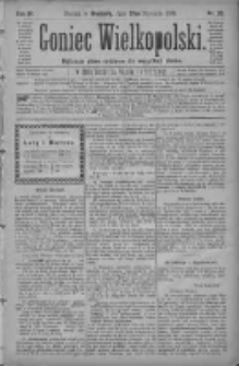 Goniec Wielkopolski: najtańsze pismo codzienne dla wszystkich stan&oacute;w 1880.01.25 R.4 Nr20