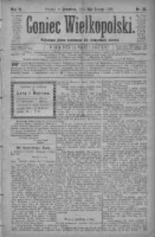 Goniec Wielkopolski: najtańsze pismo codzienne dla wszystkich stan&oacute;w 1880.02.05 R.4 Nr28