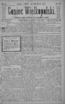 Goniec Wielkopolski: najtańsze pismo codzienne dla wszystkich stan&oacute;w 1880.02.06 R.4 Nr29