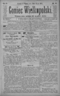 Goniec Wielkopolski: najtańsze pismo codzienne dla wszystkich stanów 1880.03.19 R.4 Nr65