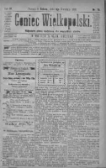 Goniec Wielkopolski: najtańsze pismo codzienne dla wszystkich stan&oacute;w 1880.04.03 R.4 Nr76