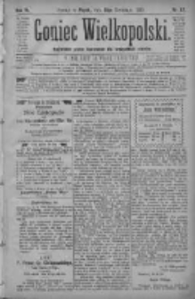 Goniec Wielkopolski: najtańsze pismo codzienne dla wszystkich stan&oacute;w 1880.04.16 R.4 Nr87