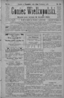 Goniec Wielkopolski: najtańsze pismo codzienne dla wszystkich stan&oacute;w 1880.04.22 R.4 Nr92