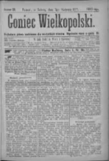 Goniec Wielkopolski: najtańsze pismo codzienne dla wszystkich stan&oacute;w 1877.04.07 Nr33