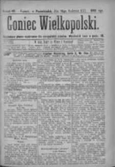 Goniec Wielkopolski: najtańsze pismo codzienne dla wszystkich stanów 1877.04.16 Nr40